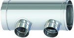 Trójnik koncentryczny SPS o180/250 87° podłączeniowy 2 x150mm do kotła MCA160 wyjście spalin lewe